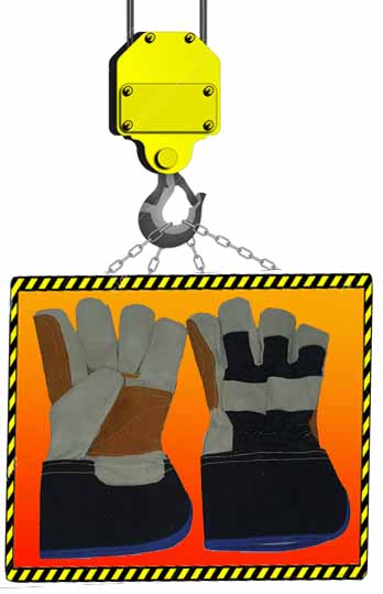 
G013 - 
industrial gloves leather (thick) 