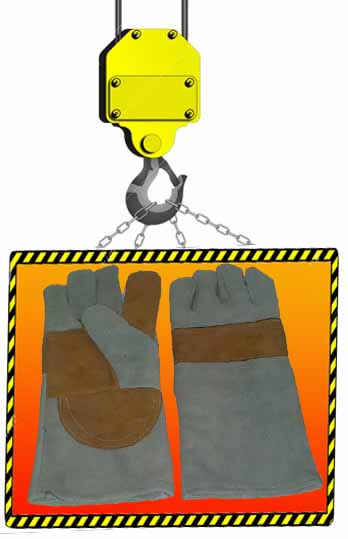 G017 - Welding leather gloves
