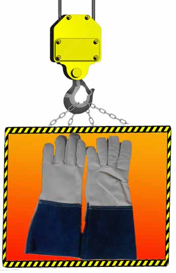 G006
 - Argon welding gloves 