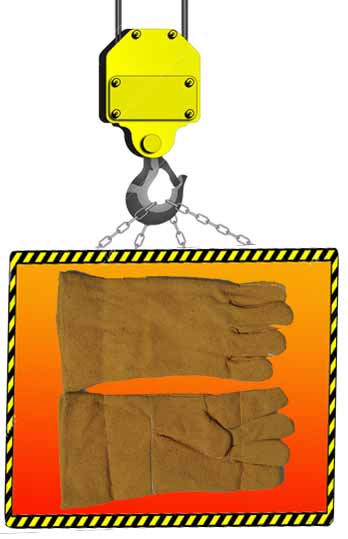 
G007 - 
Welding leather gloves (slim) 