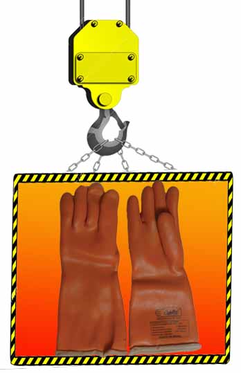 
G001 - 
Electric shock resistant glove 