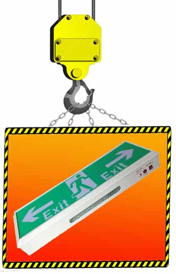 
T009 - 
Emergency exit panel Light 