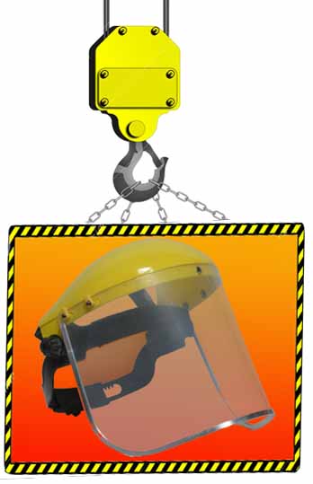 
H011 - 
Transparent welding mask with helmet 