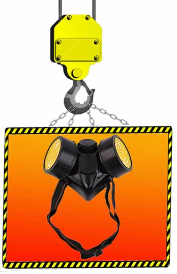 
M006 - 
Leather muzzle with 2 filters 