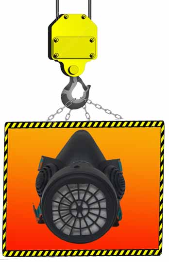 
M008 - 
Leather muzzle with 1 filter 