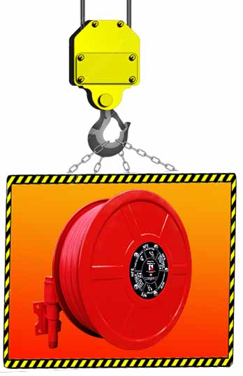 
F018 - 
Fire hose reel 