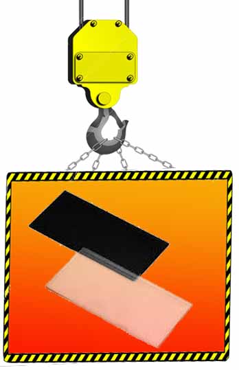 

GL008 - 
Glass for welding mask
